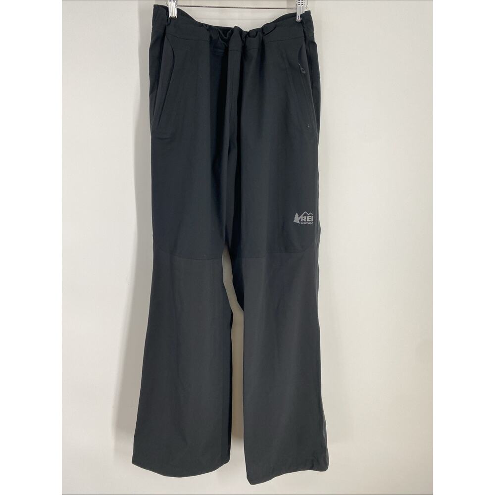 REI Co Op Flare Softshell Pants Women’s 26x30 Black Pockets Stretch Outdoor 720